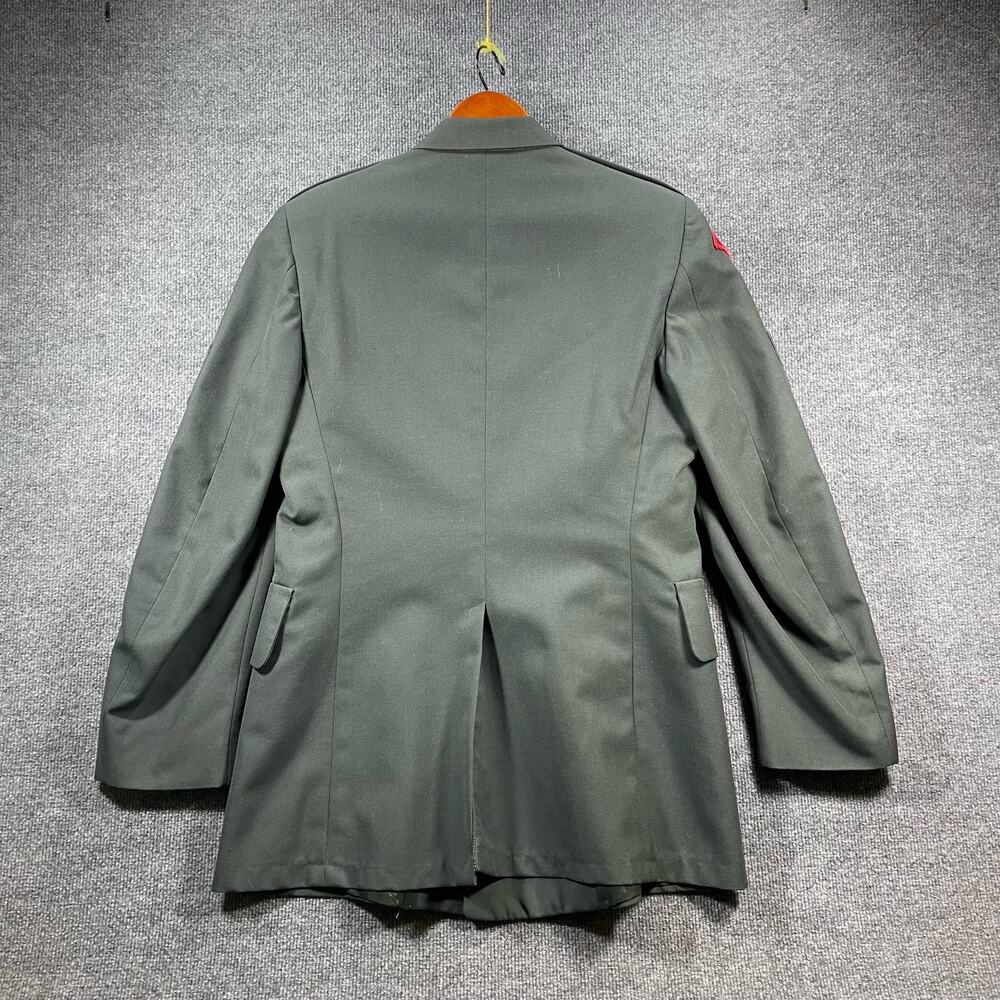 US Army Coat Class A Green Men's 40R Military Collectible Uniform Wool Blend - Picture 14 of 15